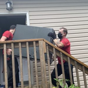 furnace installation in a house