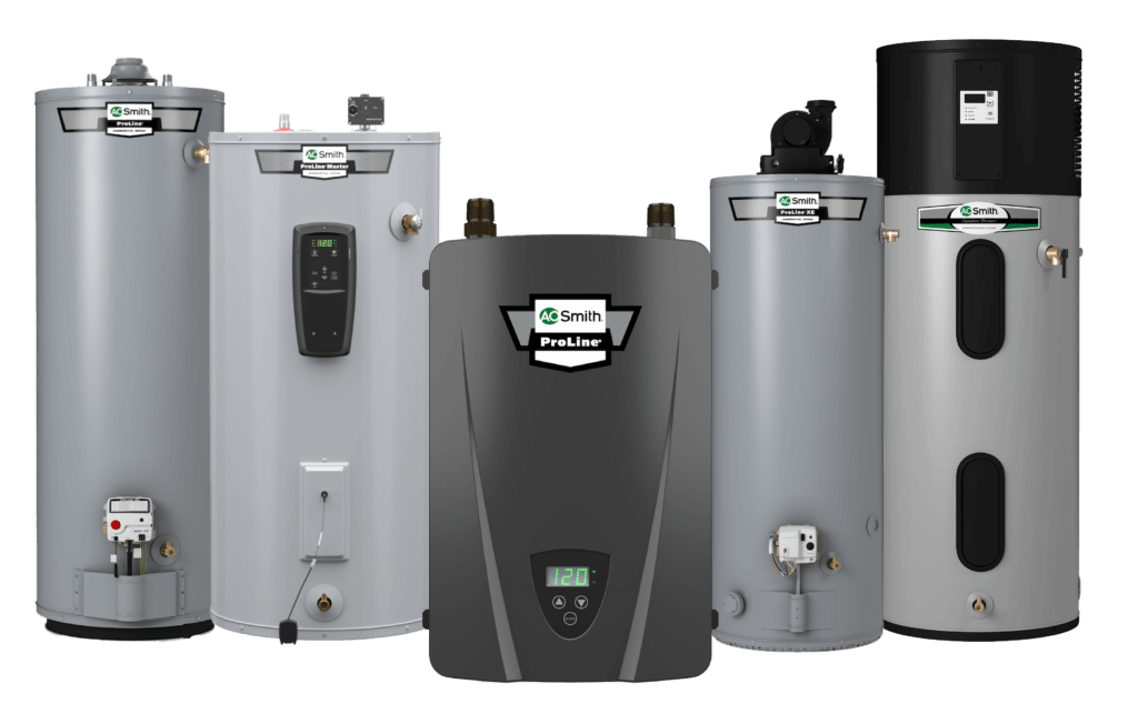 tank vs tankless water heater. Select styles of water heaters, tanks and tankless