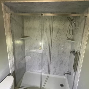bathroom shower glass doors