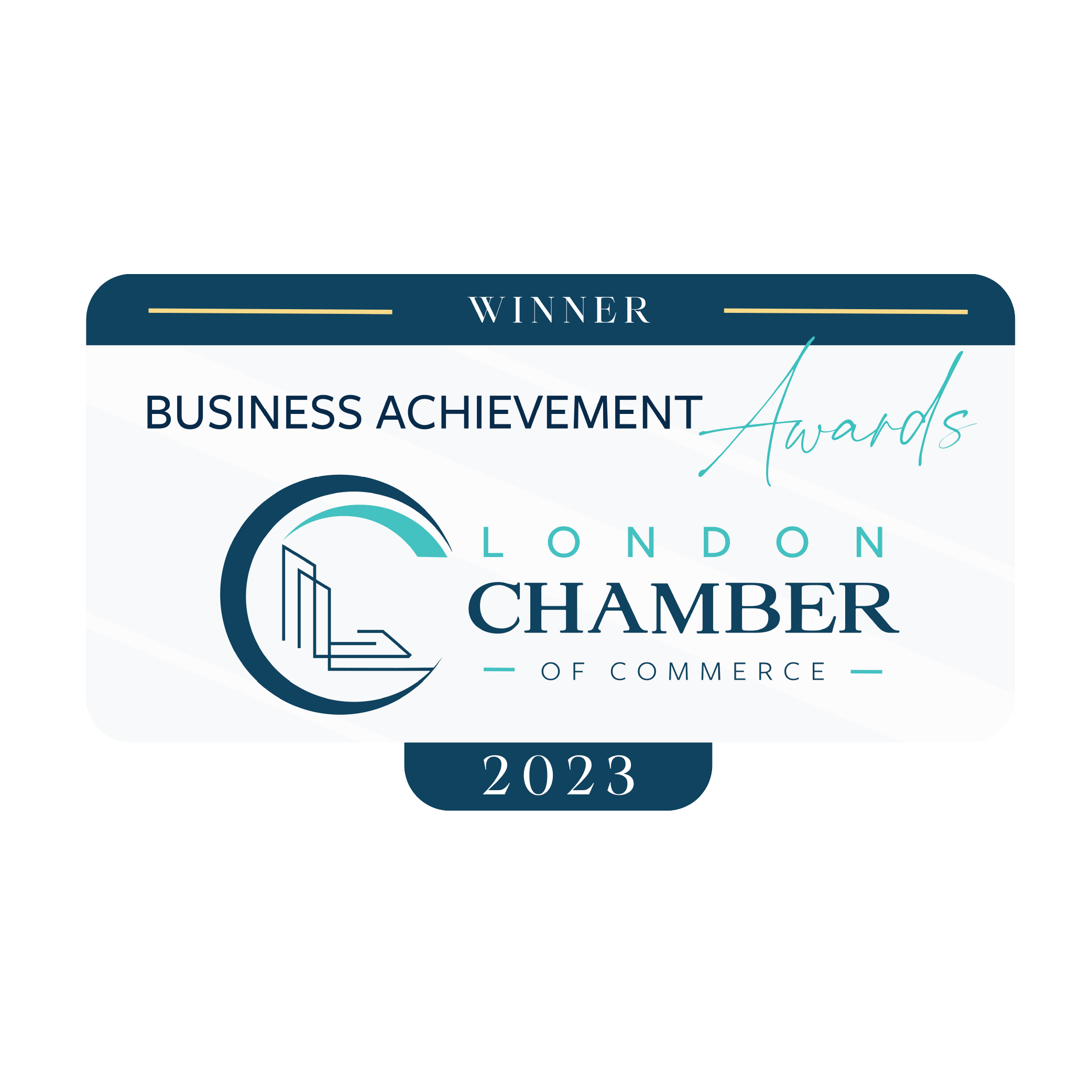 London Chamber Business Achievement Award 2023