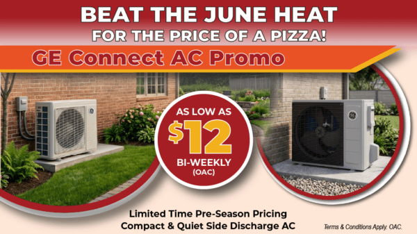 GE Connect AC As Low As $12 Bi-Weekly
